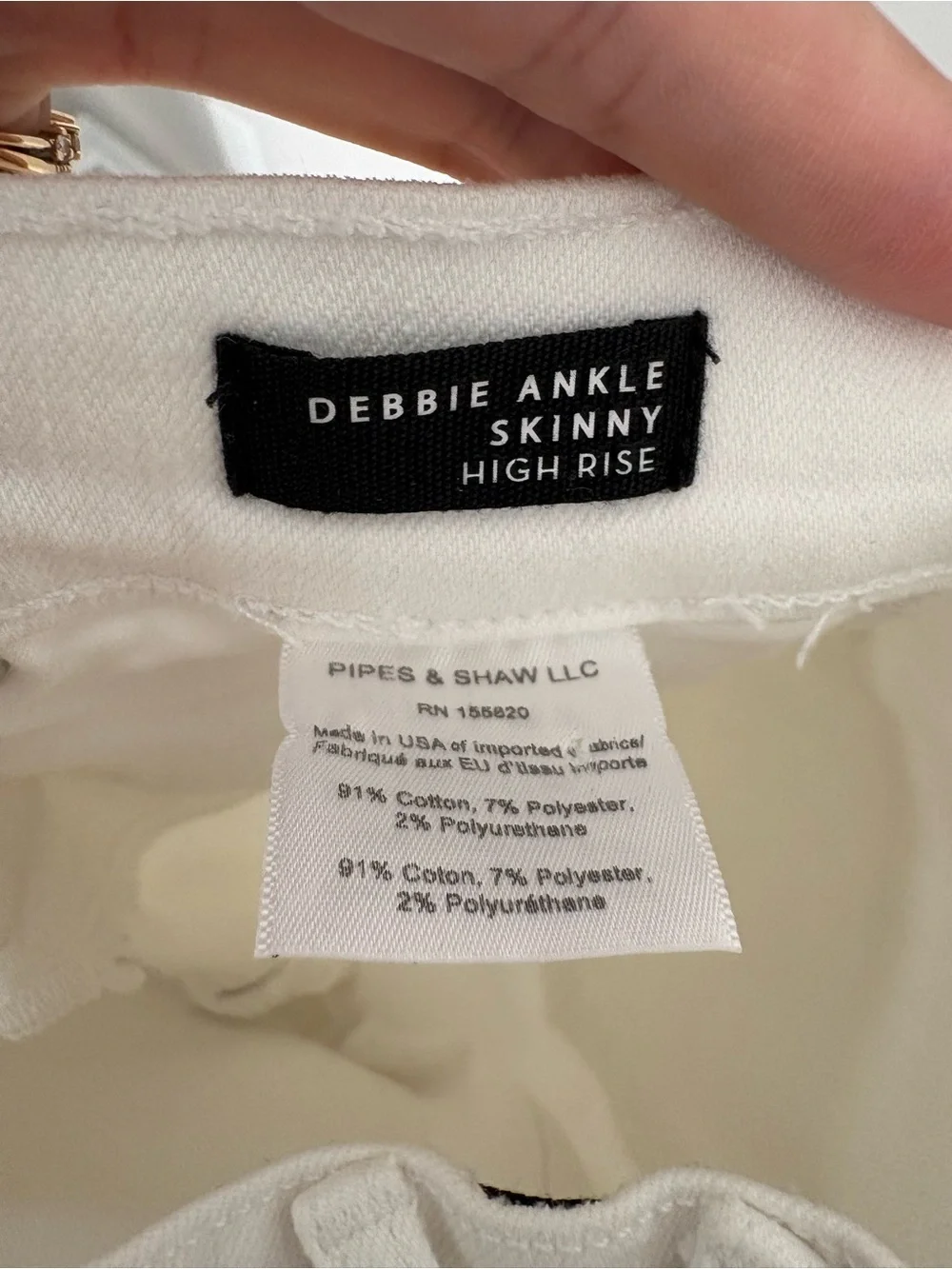 Veronica Beard Debbie Ankle High-Rise Skinny Jeans - Picture 9 of 11
